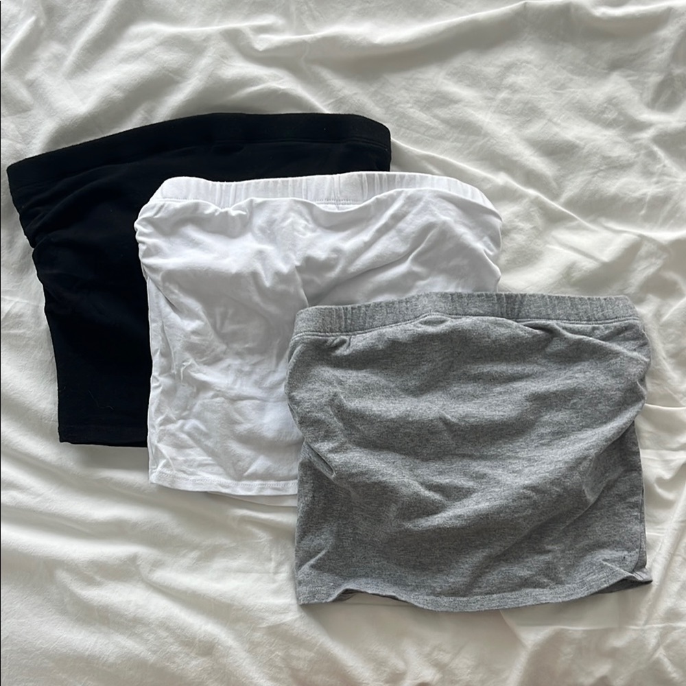 Bandeau Tops Set of 3